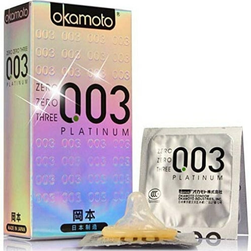 Okomoto 003 Platinum Condom 10 pc