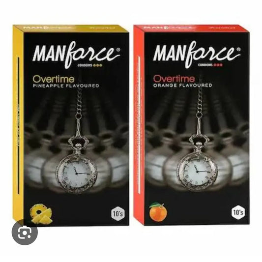 Manforce Overtime Extra Time Condoms 10×2=20pc