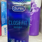 Durex Invisible Close Fit 49mm 10pc