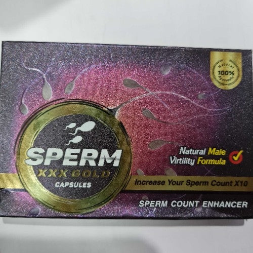 Sperm XXX Gold Capsule 10