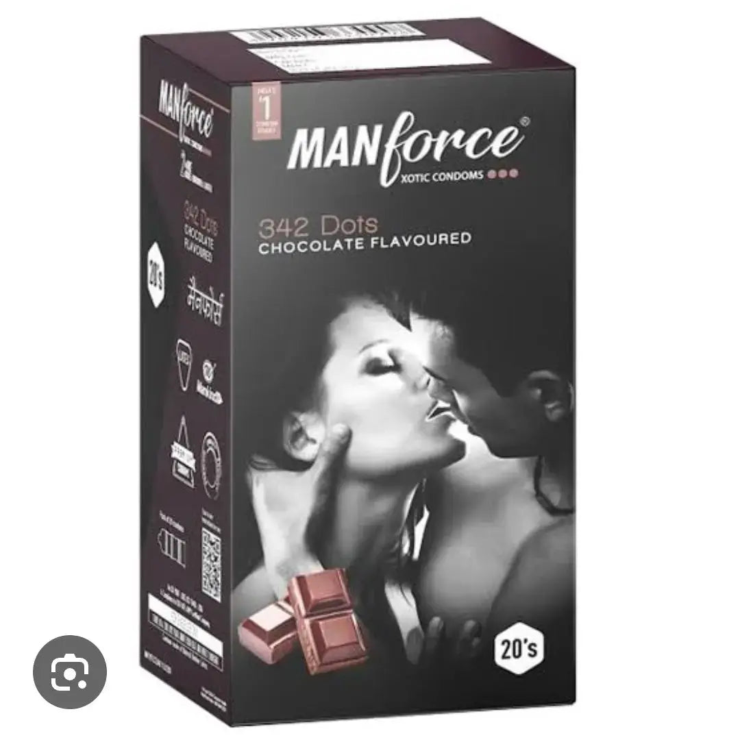 Manforce Chocolate 342 Dotted 20pc