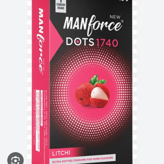 Manforce Litchi 1740 Dotted 10pc