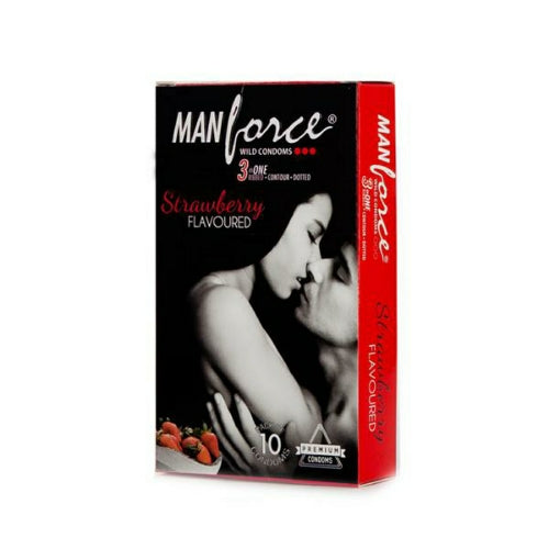 Manforce Strawberry 10x3 pc