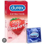 Durex Extra Thin Strawberry 10pc